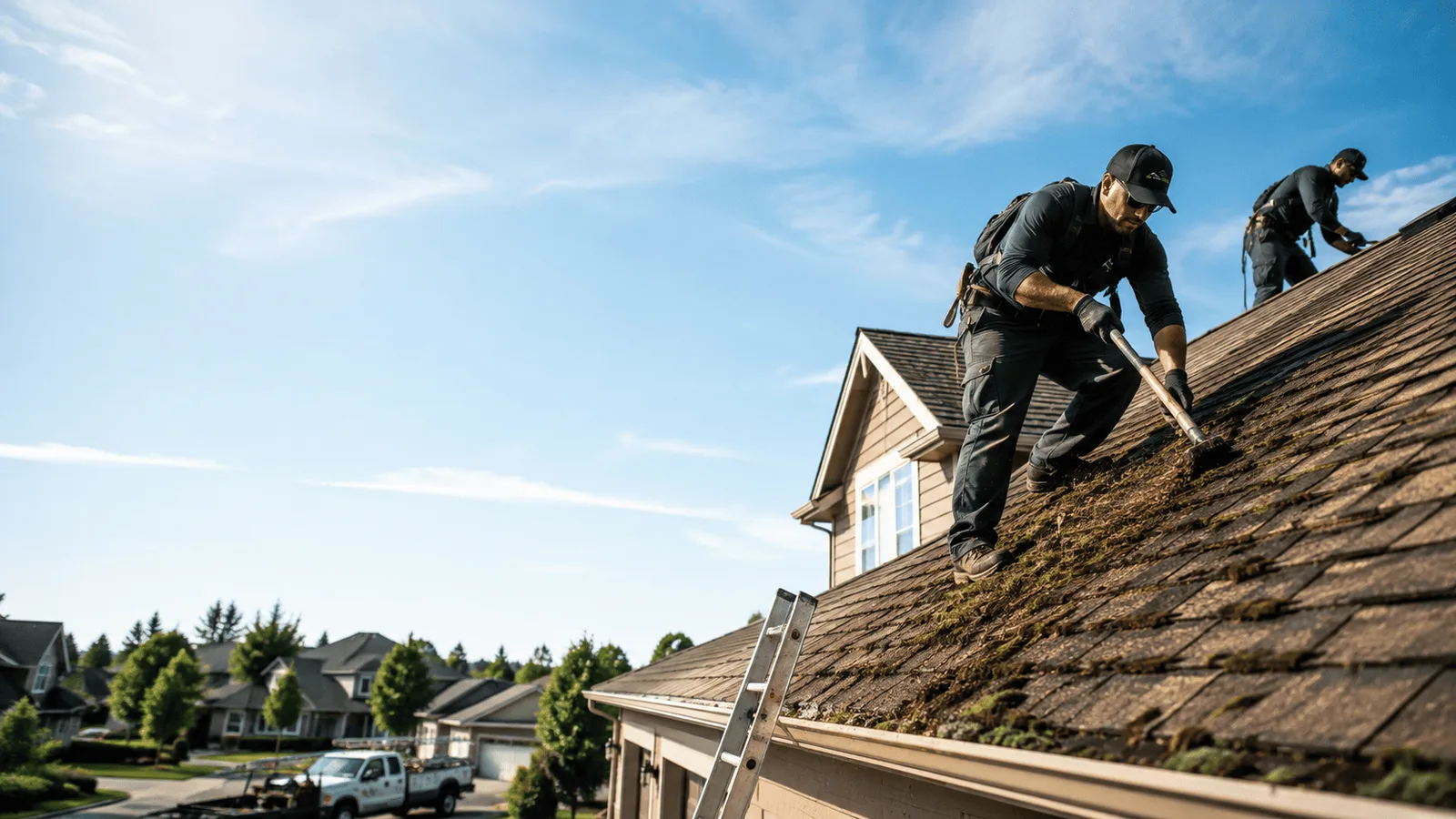 Roof Moss Removal in Plainview, TX near me